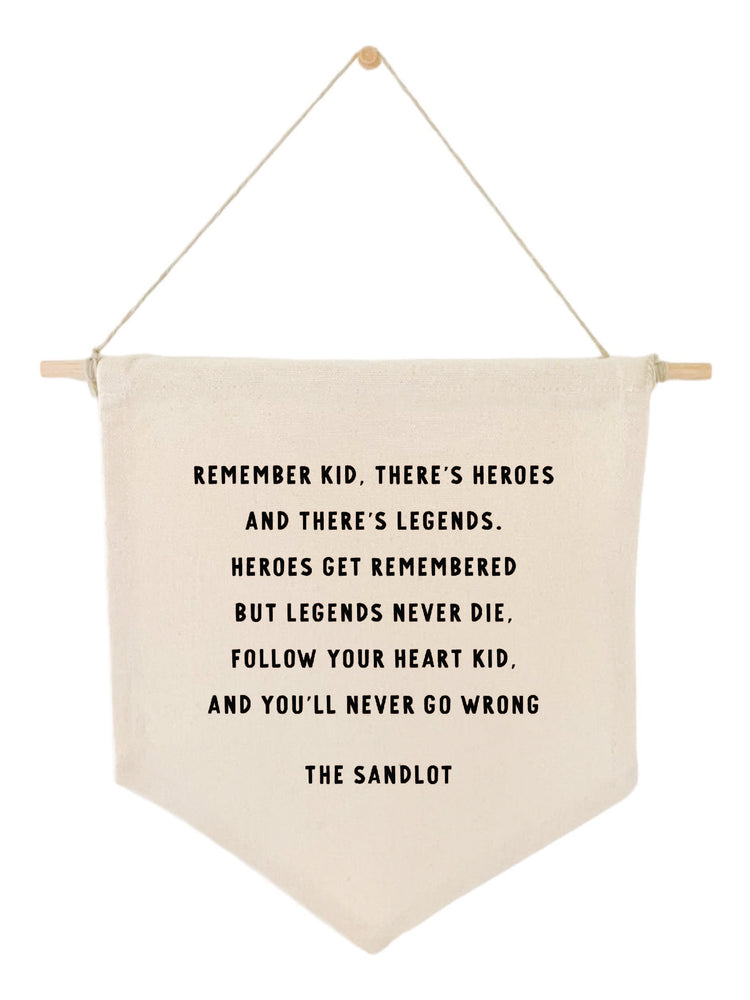 The Sandlot Quote Banner