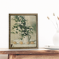 Vintage Vase of Lemons