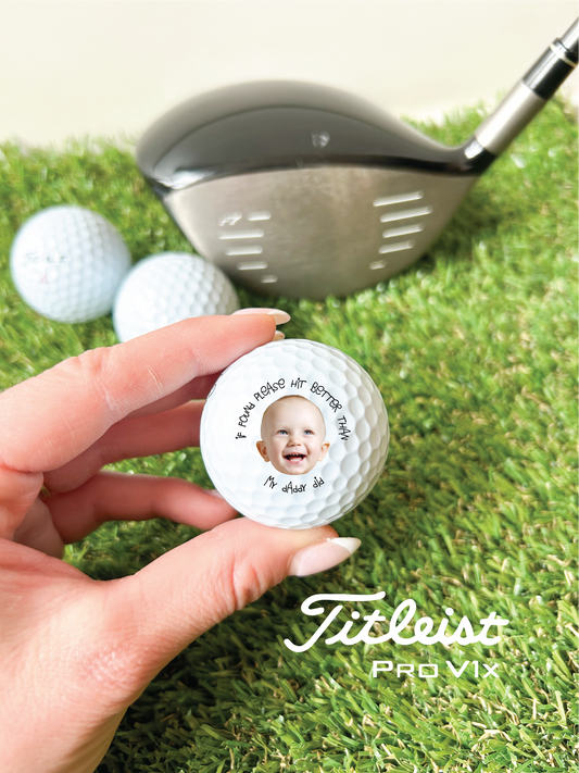 Titlelist PRO V1X Custom Golf Balls for Dad SINGLE BALL