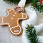 Custom Photo Gingerbread Ornament 2023 | Custom Photo Ornament