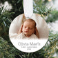 Custom Baby's First Christmas Photo Ornament