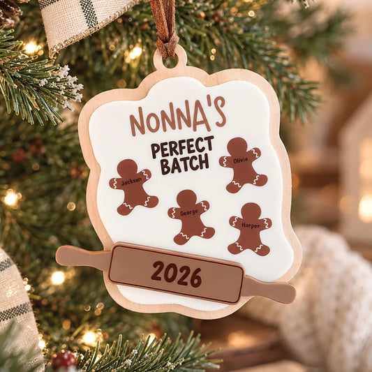 Custom Grandma's Perfect Batch Cookie Ornament