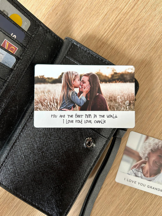 Custom Photo Wallet Card