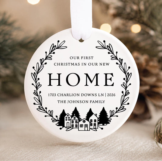 Our First Home Ornament
