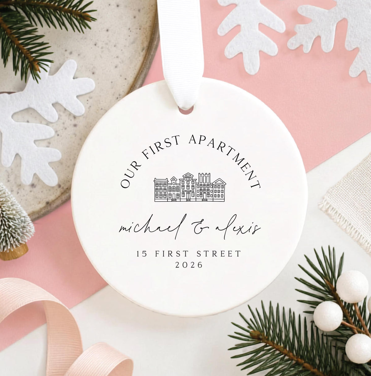 Our First Apartment Ornament