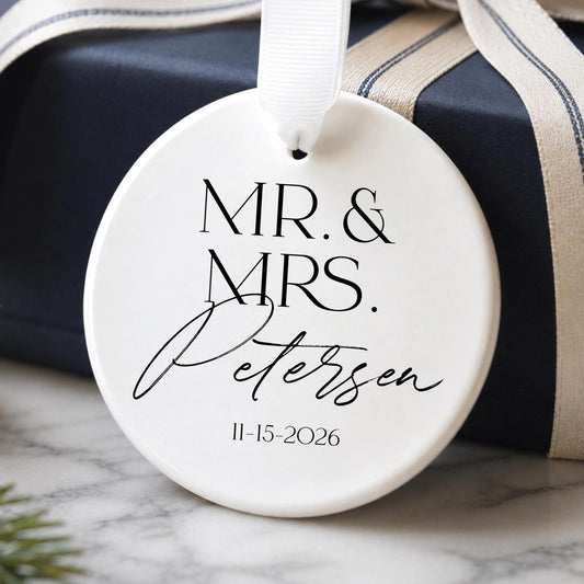 Our First Christmas Married Ornament