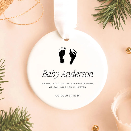 Custom Baby's First Christmas Ornament