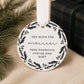 Personalized Baby Announcement Ornament, More the Merrier