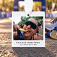 Ceramic Personalized Marathon Photo Ornament