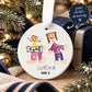 Custom Kids Drawing Ornament