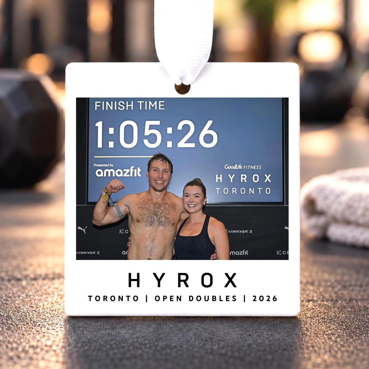Ceramic HYROX Ornament