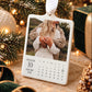 Ceramic Engagement Calendar Photo Ornament