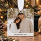 Custom Family Photo Ceramic Ornament