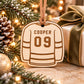 Custom Hockey Jersey Ornament