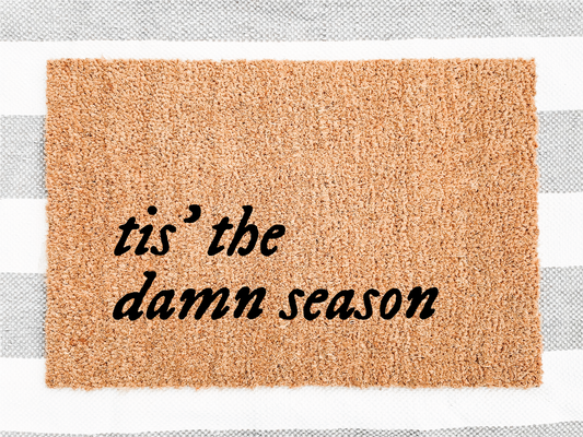Tis the Damn Season Folklore Taylor Swift Doormat