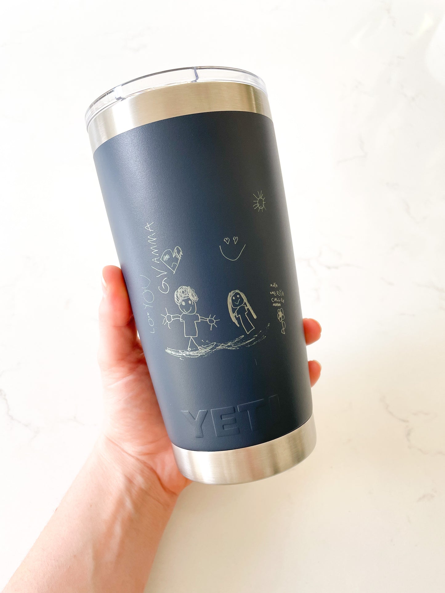 Engraved Yeti Rambler Travel Mug