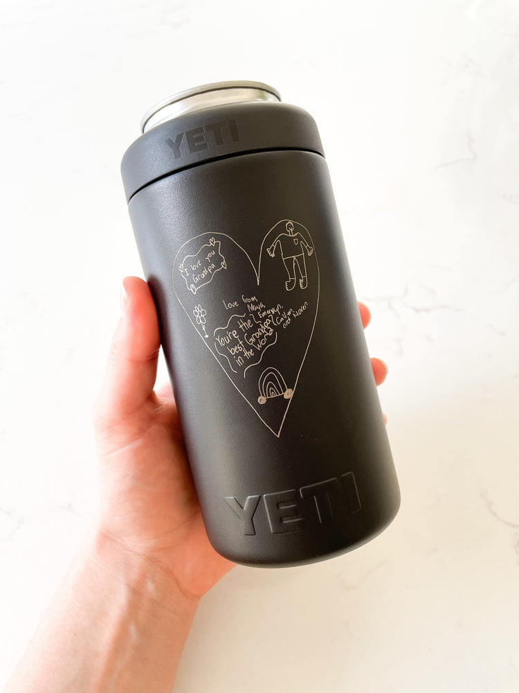 Engraved Yeti Colster