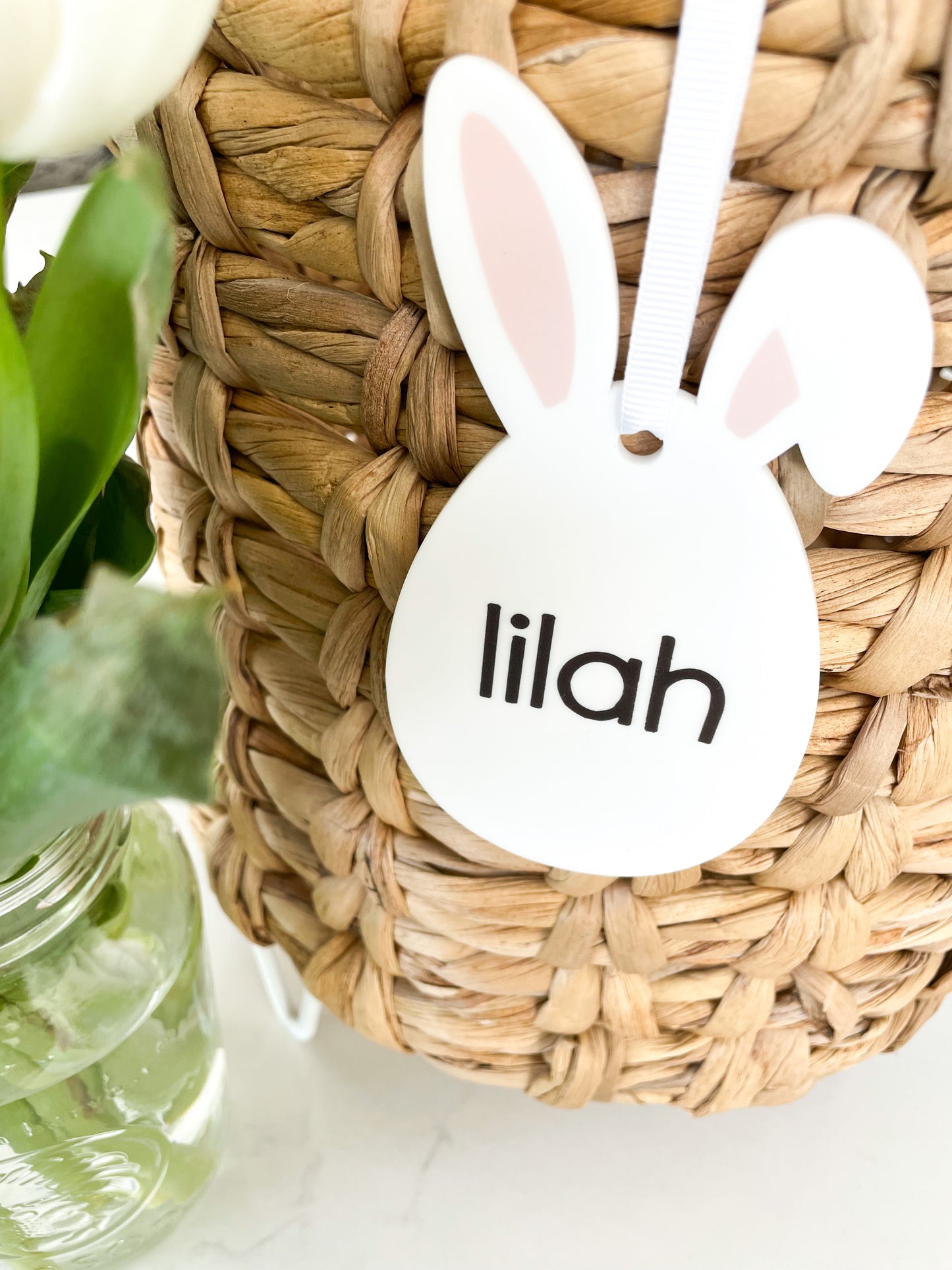Bunny Ears Easter Tag