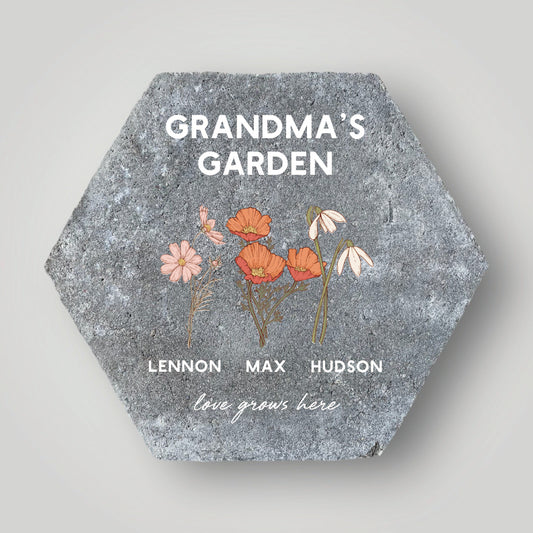 Grandma's Garden Stone Paver